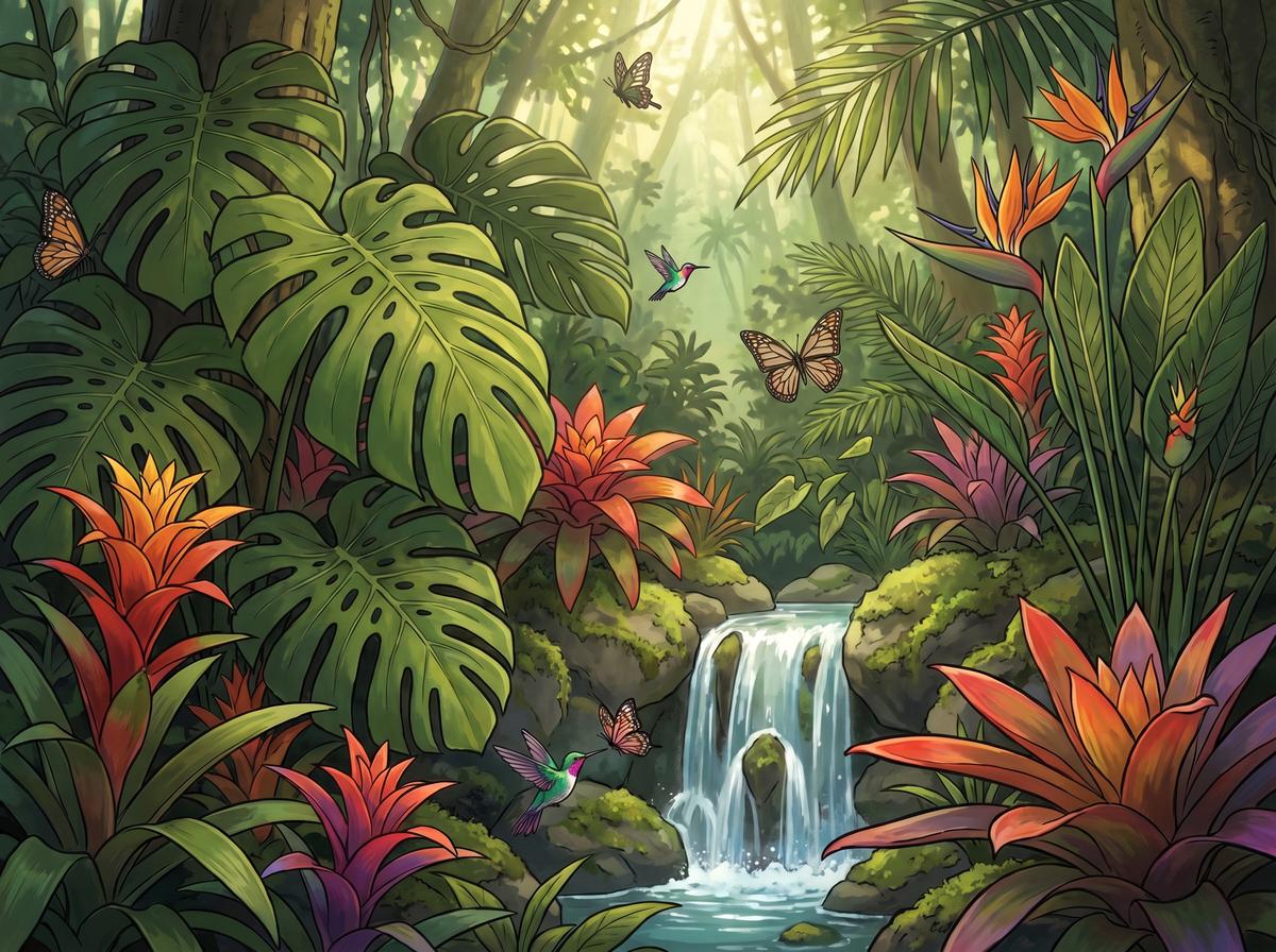 糖心视频-热带雨林探秘植物视频